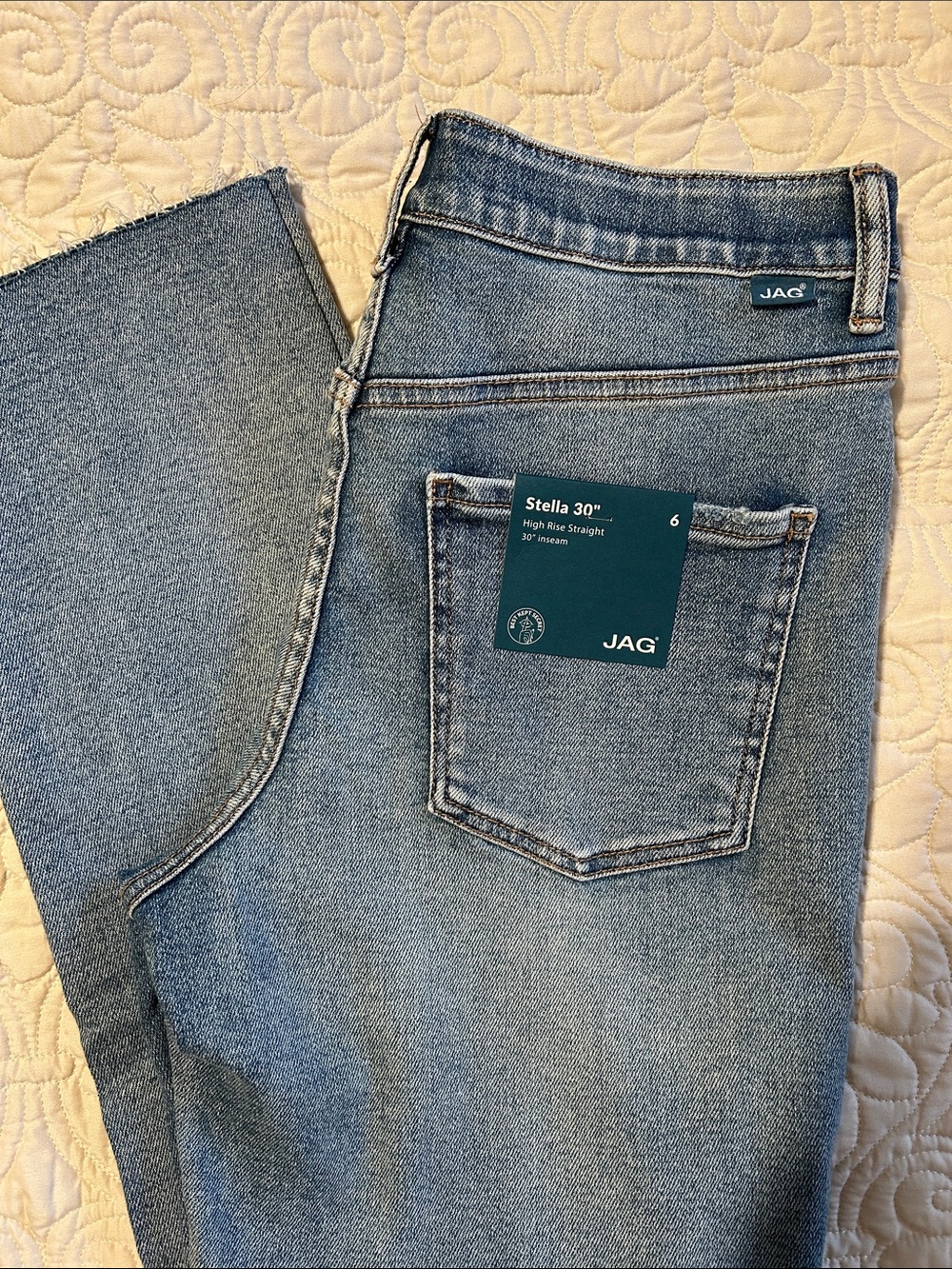 JAG Stella High Rise Straight Jeans